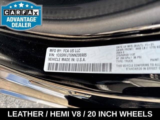 Used 2022 RAM 1500 Laramie AWD/4WD image 28
