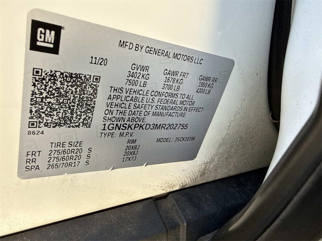 Used 2021 Chevrolet Tahoe Z71 w/ Luxury Package image 32