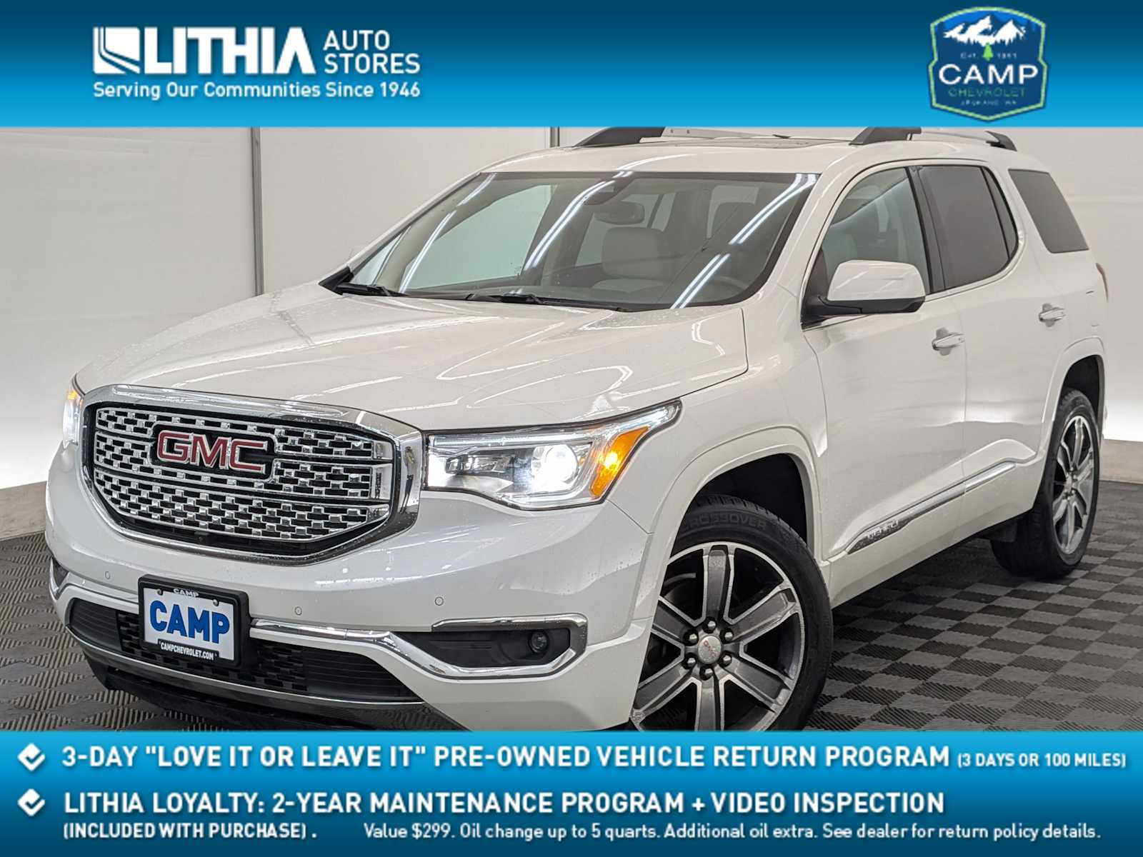 Used 2017 GMC Acadia Denali w/ Technology Package