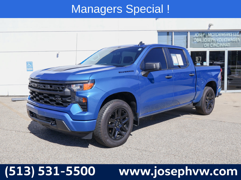 Used 2023 Chevrolet Silverado 1500 Custom w/ Rally Edition RWD image 1