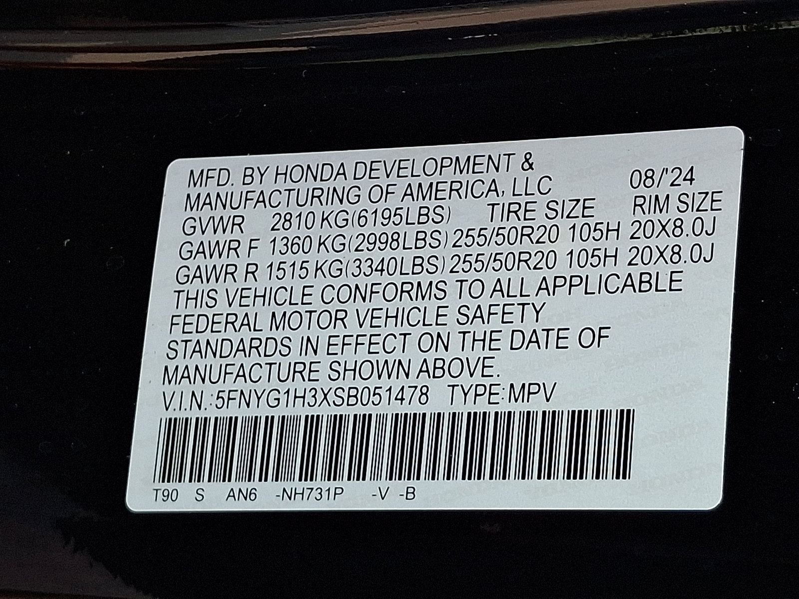 Used 2025 Honda Pilot Sport image 28