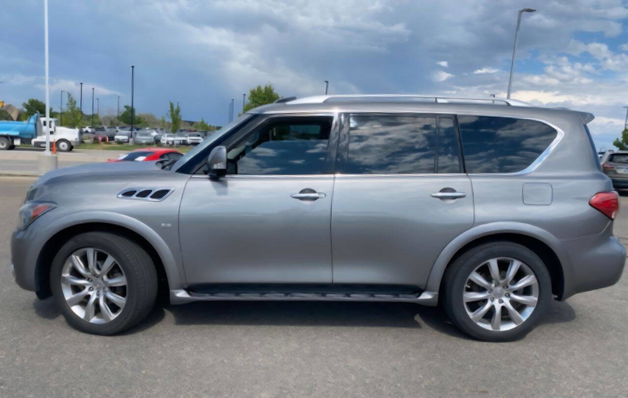 Used 2014 INFINITI QX80 4WD w/ Deluxe Touring Package image 12