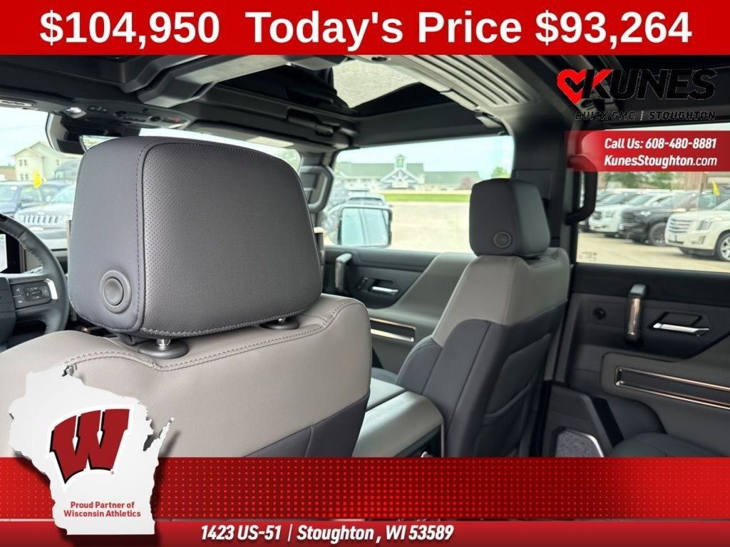 New 2025 GMC Hummer EV 2X w/ LPO, Dark Essentials Package AWD/4WD image 49