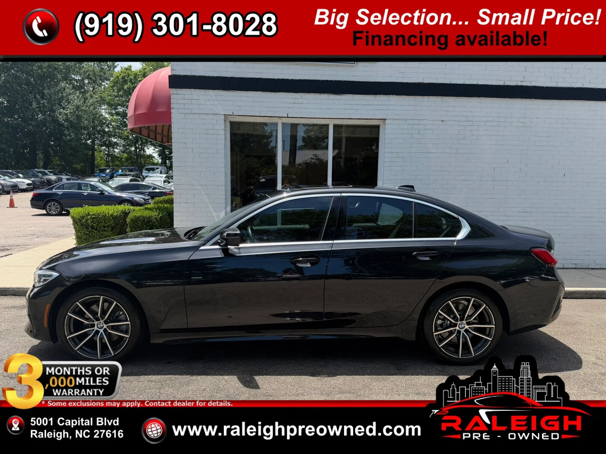 Used 2019 BMW 330i Sedan w/ Convenience Package RWD image 1
