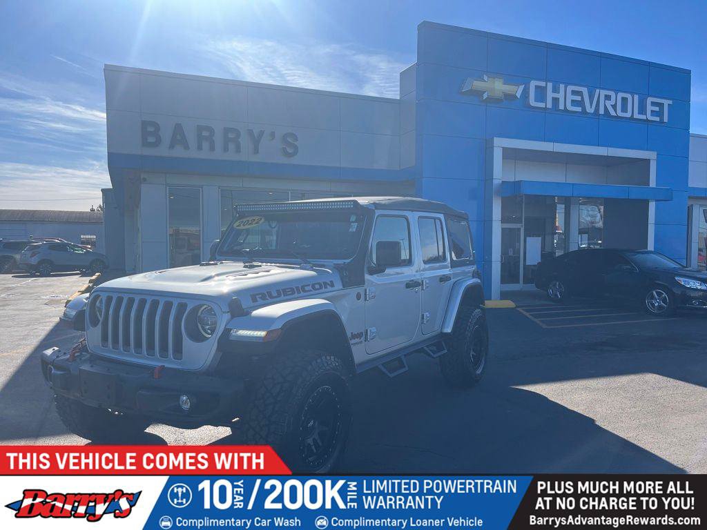 Used 2022 Jeep Wrangler Unlimited Rubicon w/ Steel Bumper Group AWD/4WD 360° Tour