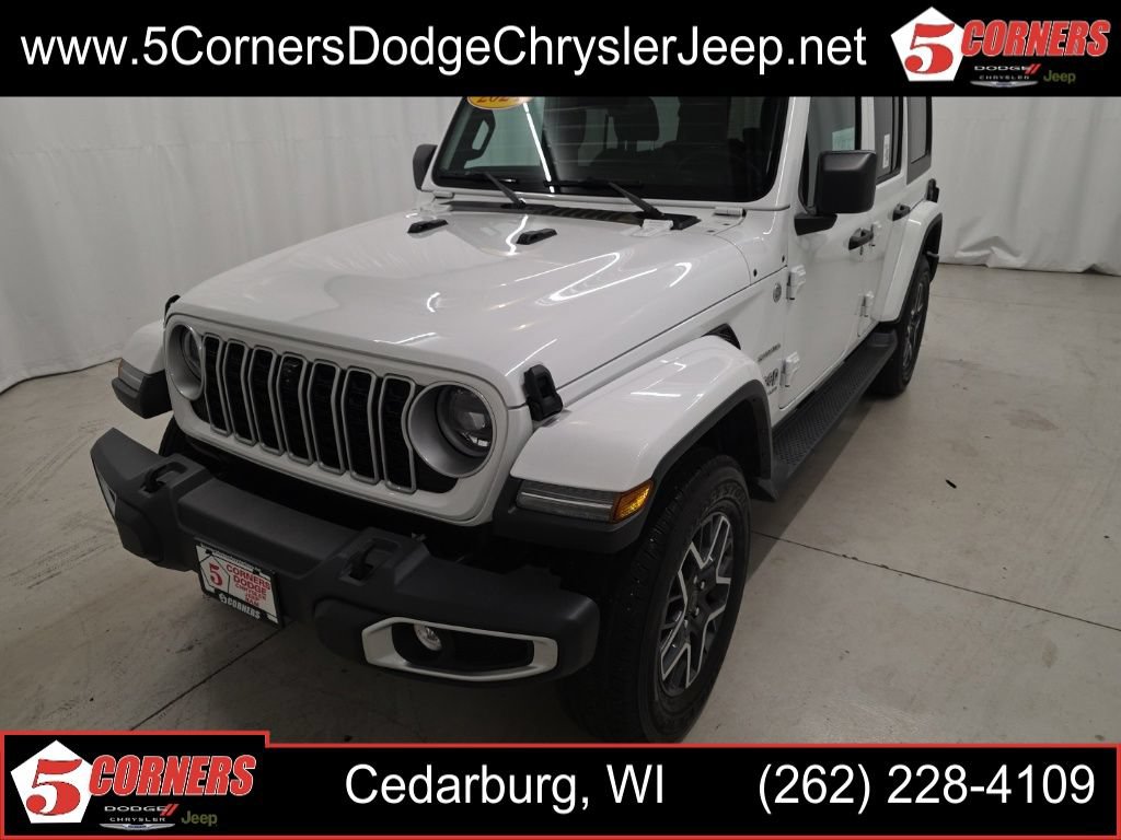 Used 2024 Jeep Wrangler Unlimited Sahara w/ Technology Group