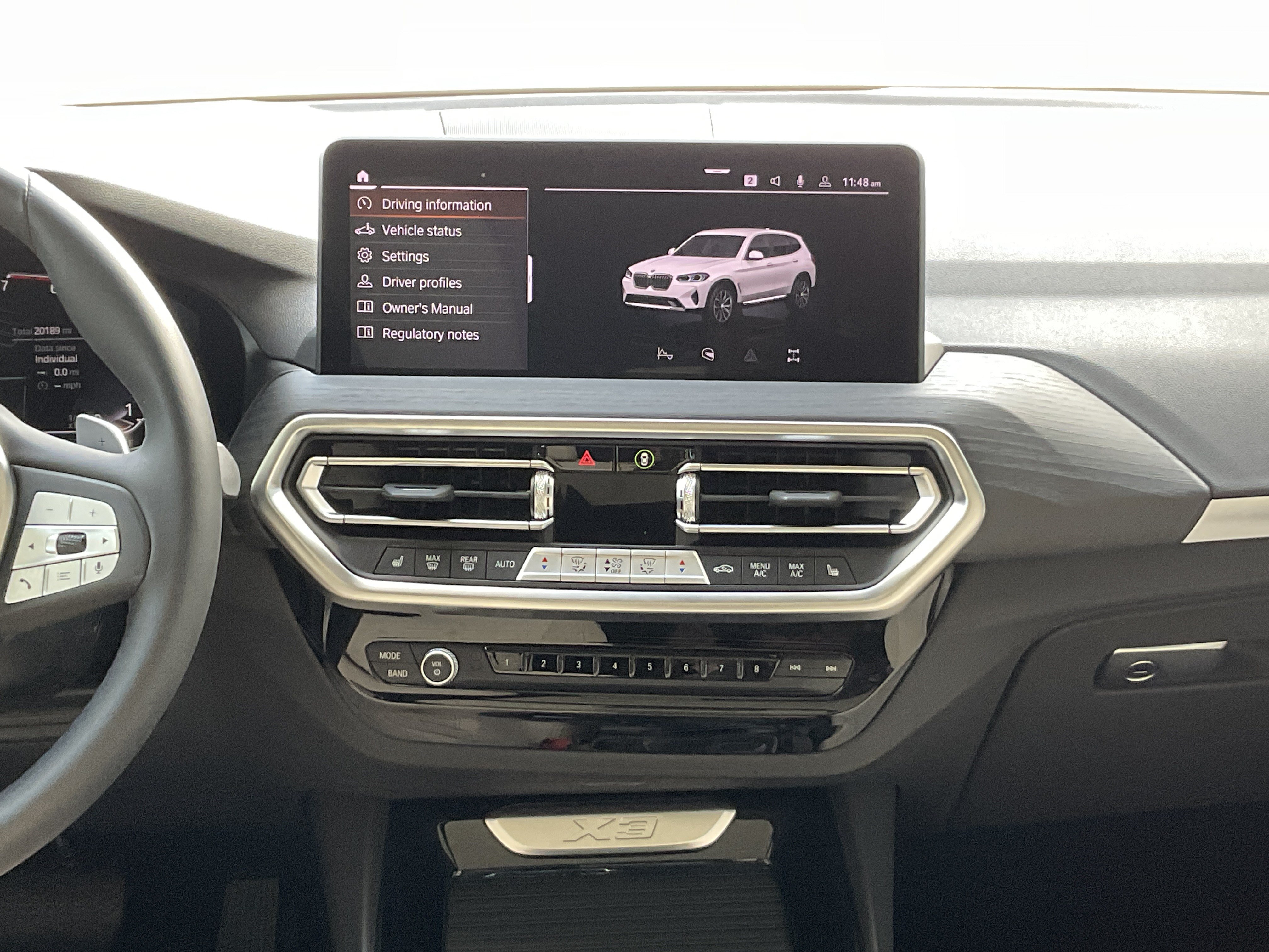 Certified 2023 BMW X3 sDrive30i w/ Premium Package RWD image 15