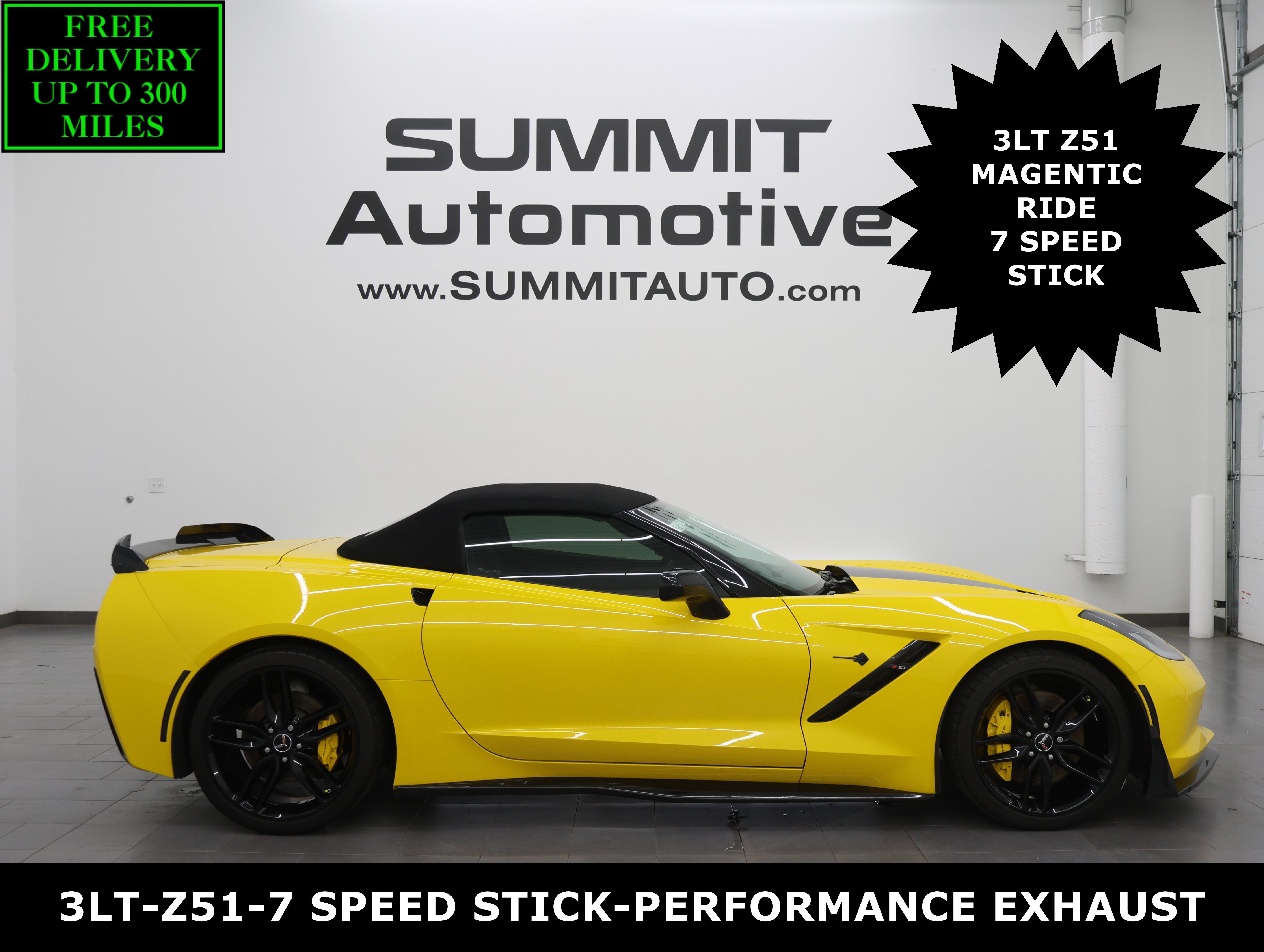 Used 2014 Chevrolet Corvette Stingray Convertible w/ 3LT Preferred Equipment Group