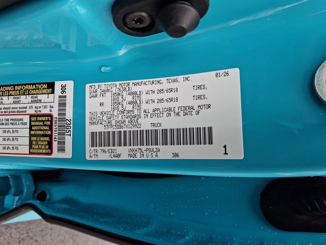 New 2026 Toyota Tundra TRD Pro image 20