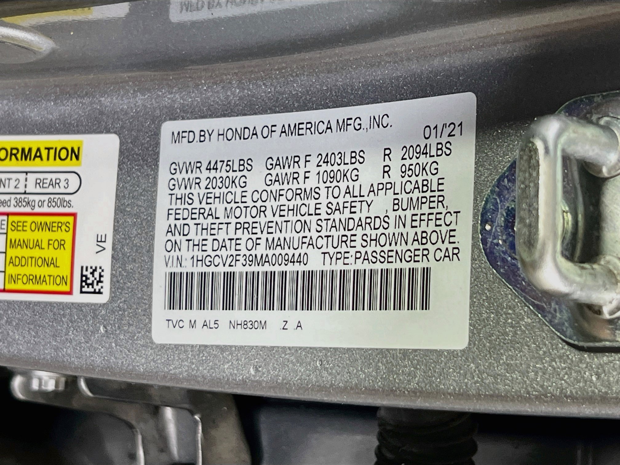 Used 2021 Honda Accord Sport image 31