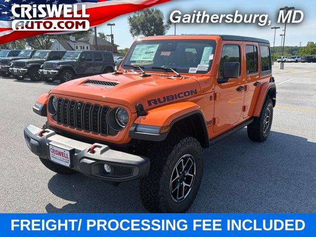 New 2026 Jeep Wrangler Unlimited Rubicon w/ Safety Group AWD/4WD image 1