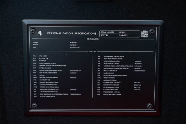 Used 2024 Ferrari 296 GTS image 13