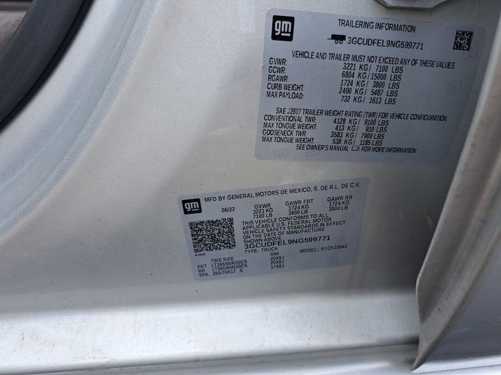 Used 2022 Chevrolet Silverado 1500 LT Trail Boss w/ LT Trail Boss Premium Package image 28