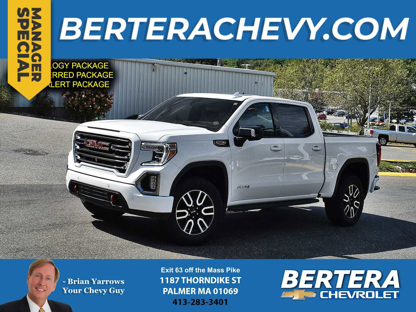Used 2021 GMC Sierra 1500 AT4 w/ AT4 Premium Package image 1