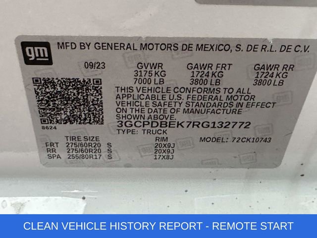 Used 2024 Chevrolet Silverado 1500 Custom image 7