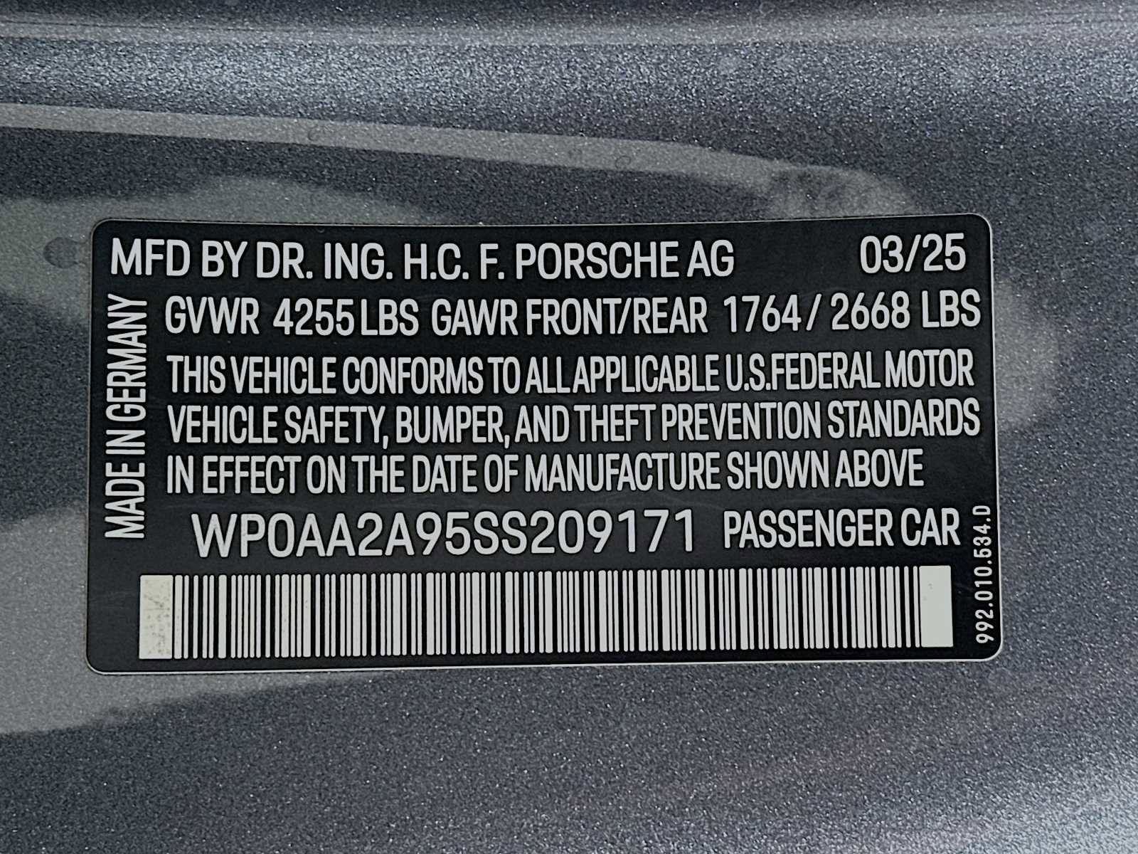 Certified 2025 Porsche 911 Carrera T image 32