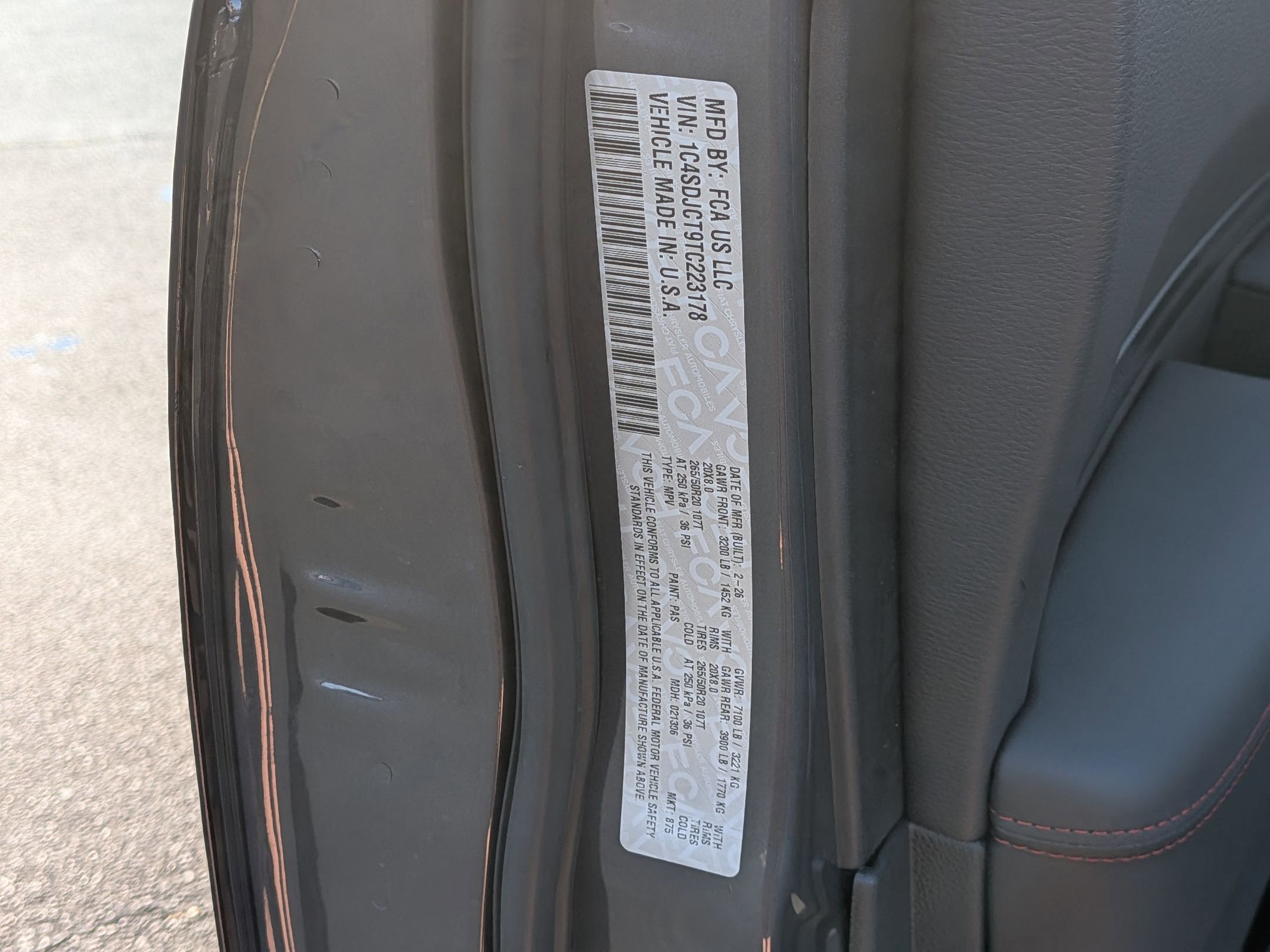 New 2026 Dodge Durango GT image 36