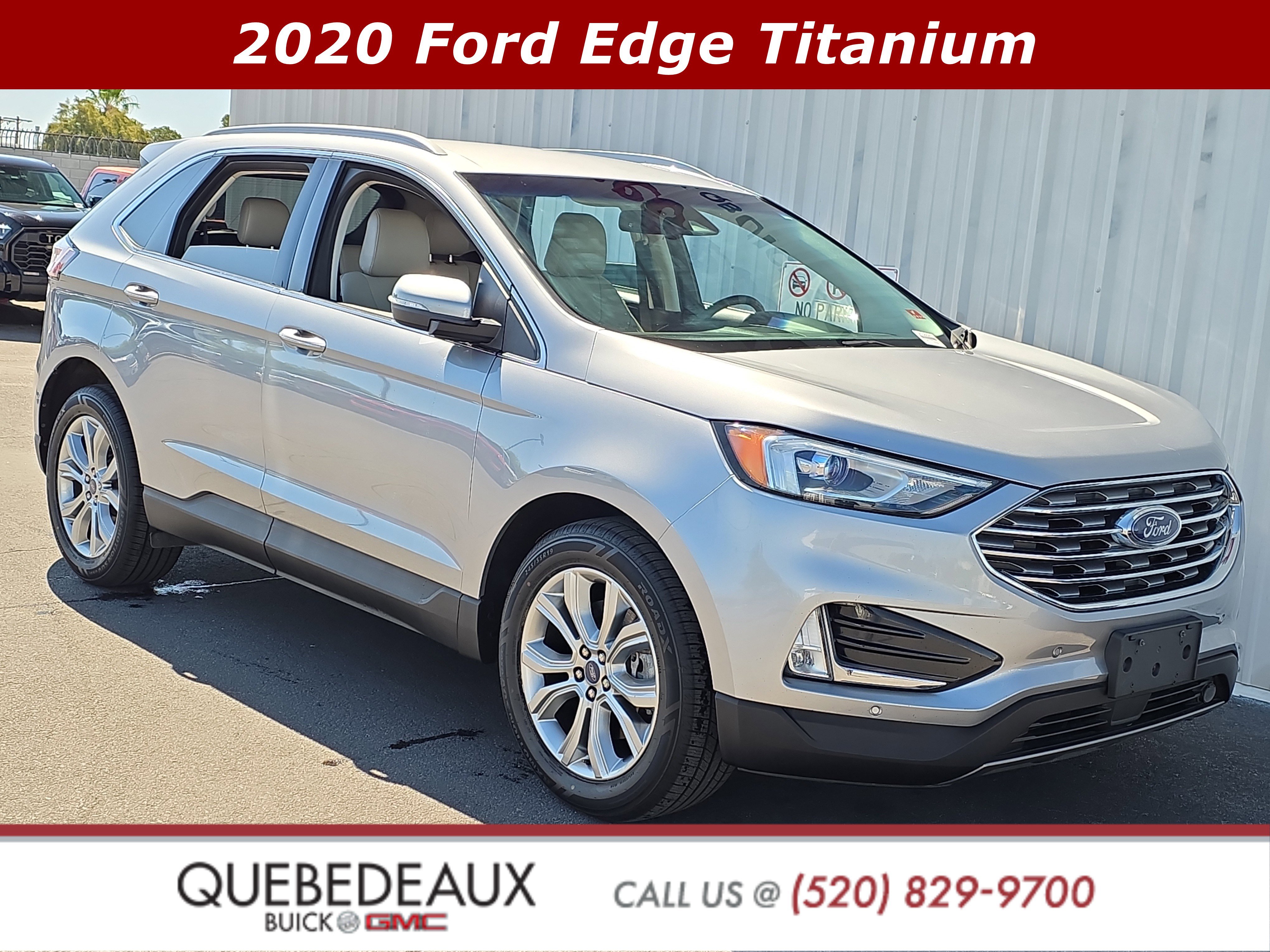 Used 2020 Ford Edge Titanium w/ Cargo Accessory Package AWD/4WD image 1