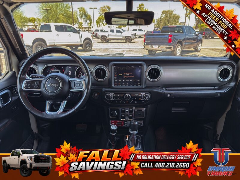 Used 2022 Jeep Gladiator Rubicon w/ LED Lighting Group AWD/4WD image 34