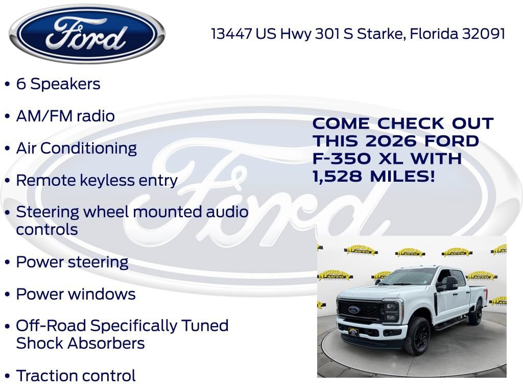 Used 2026 Ford F350 XL w/ STX Appearance Package AWD/4WD image 30