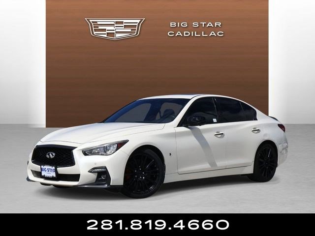 Used 2019 INFINITI Q50 Red Sport 400 w/ Proactive Package image 1