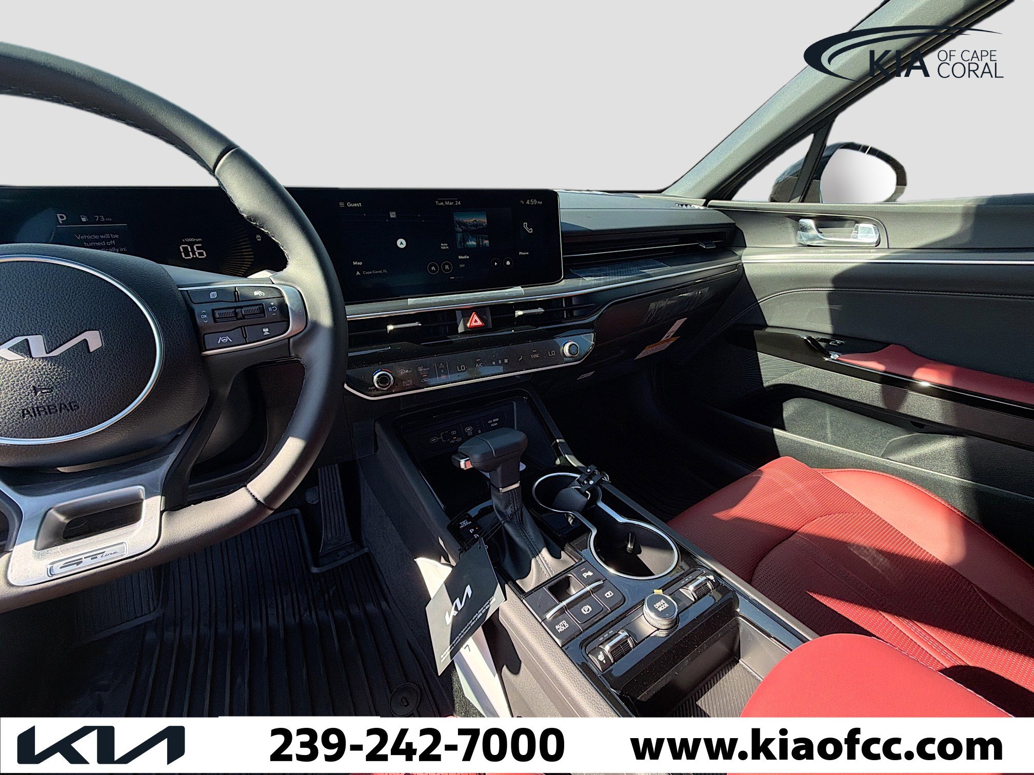 New 2026 Kia K5 GT-Line w/ GT-Line Red Interior Package FWD image 24