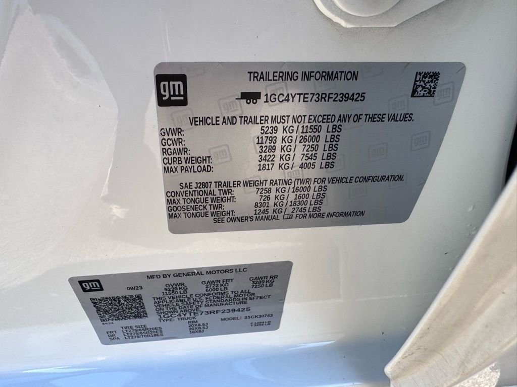 Used 2024 Chevrolet Silverado 3500 LT w/ Z71 Sport Edition image 42