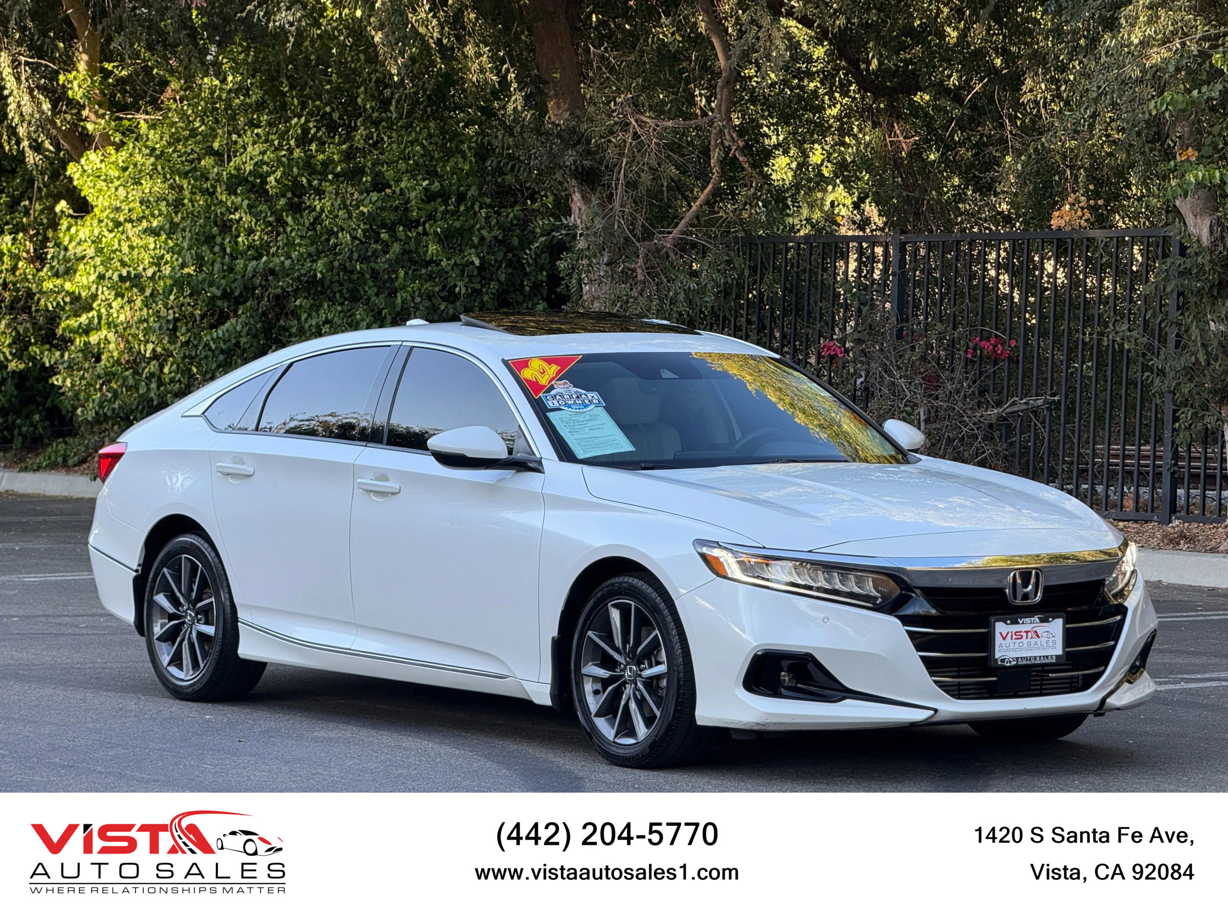 Used 2022 Honda Accord EX-L