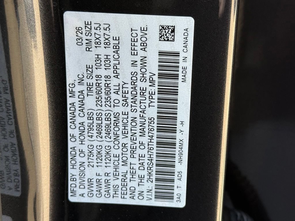Certified 2026 Honda CR-V EX-L image 31