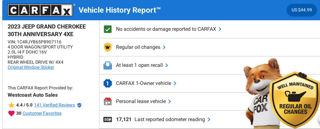 Used 2023 Jeep Grand Cherokee 30th Anniversary image 14