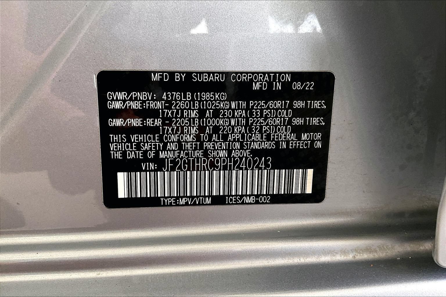Used 2023 Subaru Crosstrek 2.5i Sport AWD/4WD image 18