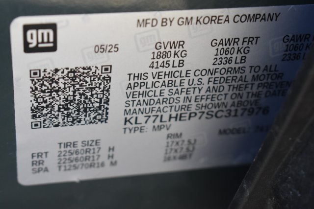 Certified 2025 Chevrolet Trax LT w/ LT Convenience Package FWD image 37