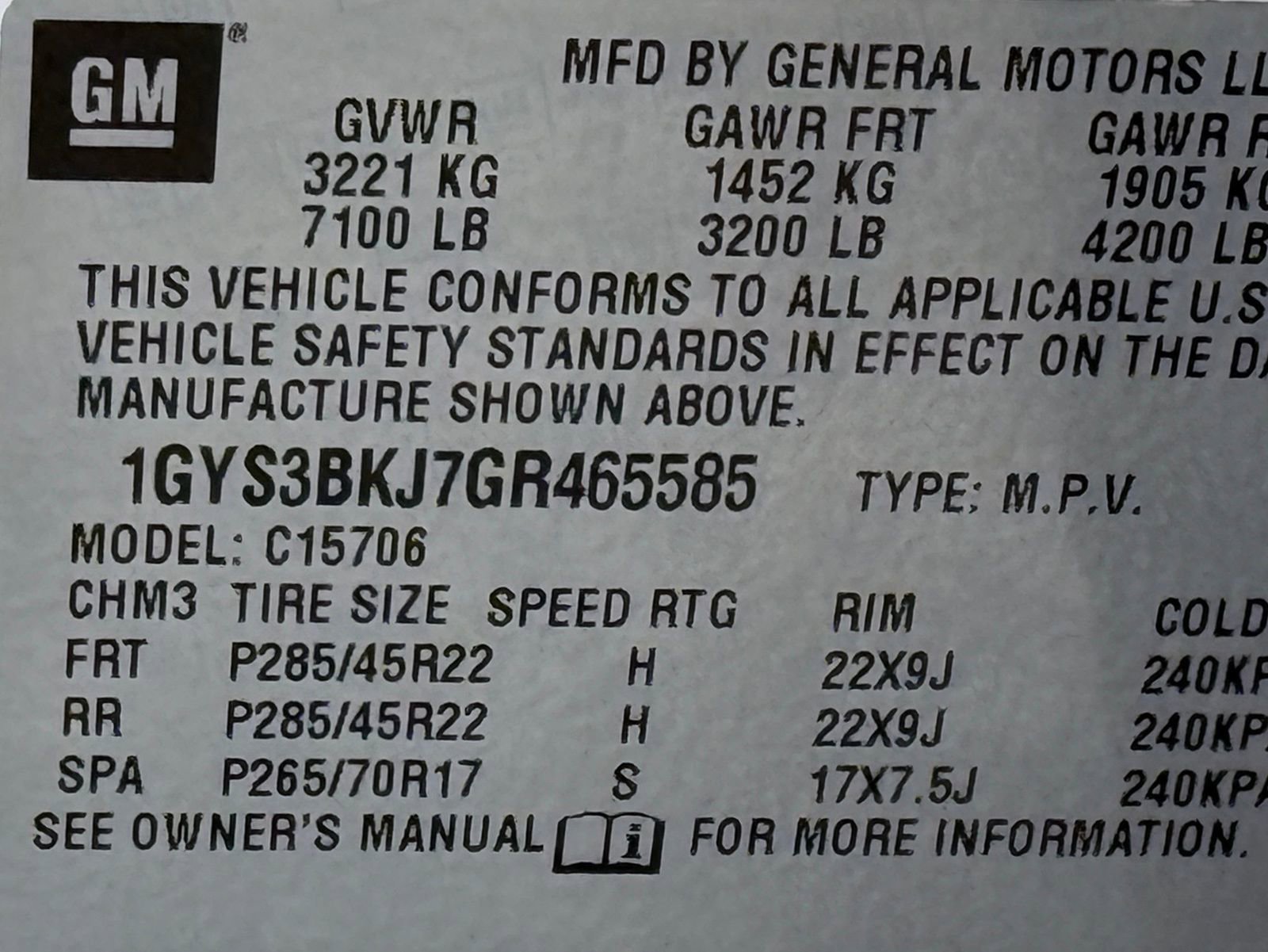 Used 2016 Cadillac Escalade Luxury image 50