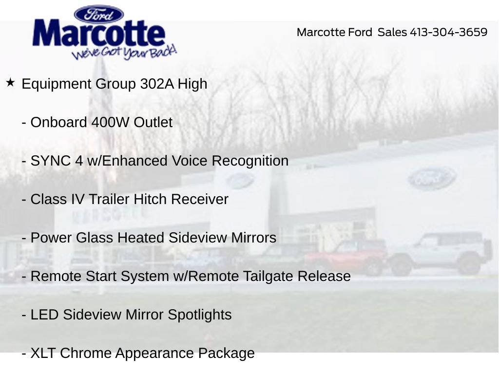 Certified 2023 Ford F150 XLT w/ Equipment Group 302A High AWD/4WD image 6
