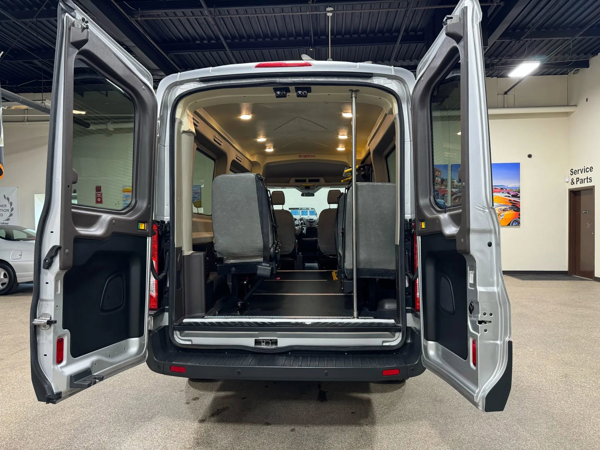 Used 2015 Ford Transit 350 148 Medium Roof RWD image 23