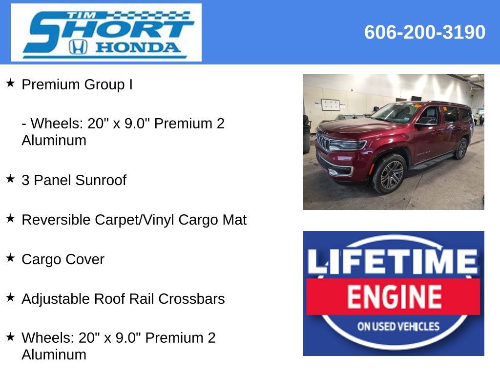 Used 2024 Jeep Wagoneer 4WD w/ Premium Group I image 8