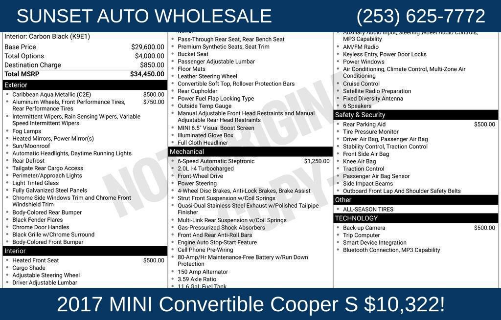 Used 2017 MINI Cooper S FWD image 52