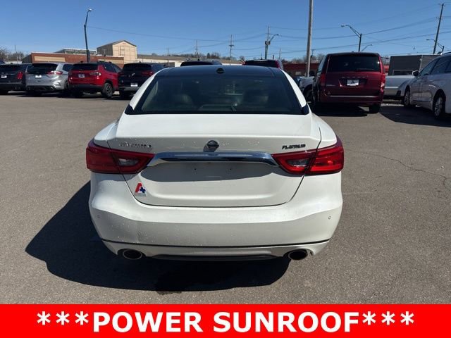Used 2017 Nissan Maxima Platinum image 4