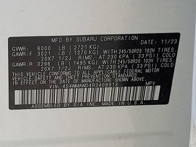 Used 2024 Subaru Ascent Touring image 19