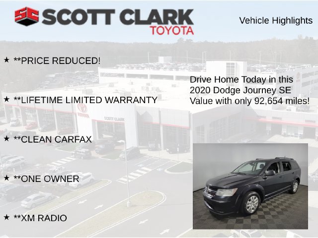 Used 2020 Dodge Journey SE FWD image 12