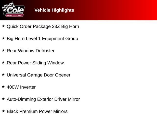 Used 2025 RAM 1500 Big Horn AWD/4WD image 5