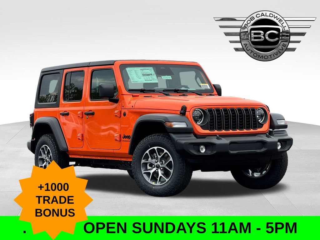 New 2026 Jeep Wrangler Unlimited Sport AWD/4WD 360° Tour