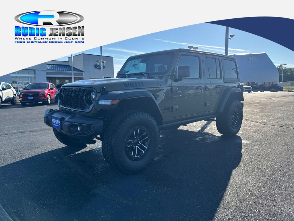 New 2025 Jeep Wrangler Unlimited Sport AWD/4WD 360° Tour