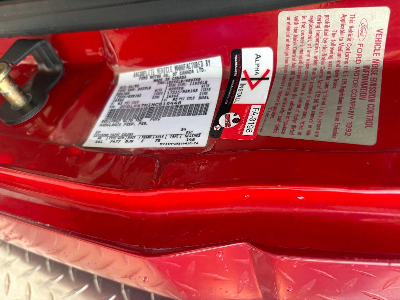 Used 1992 Ford F450 2WD Regular Cab Super Duty image 6