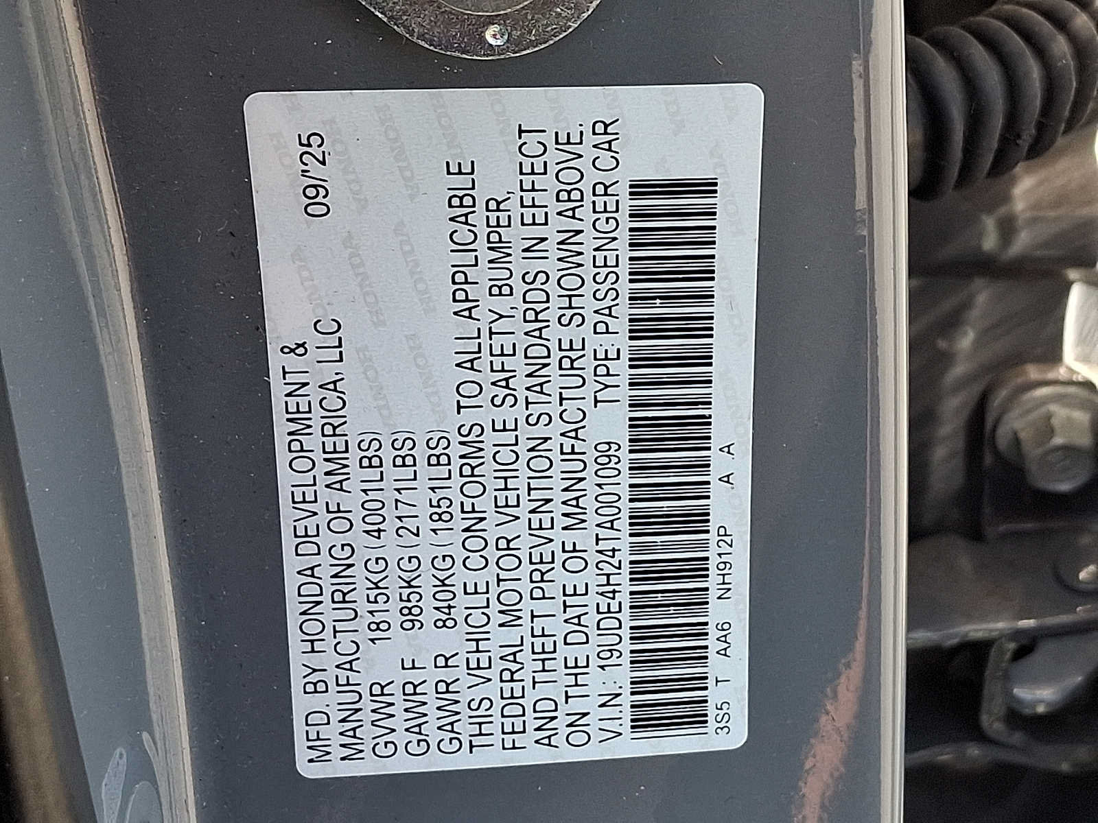Certified 2026 Acura Integra FWD image 27