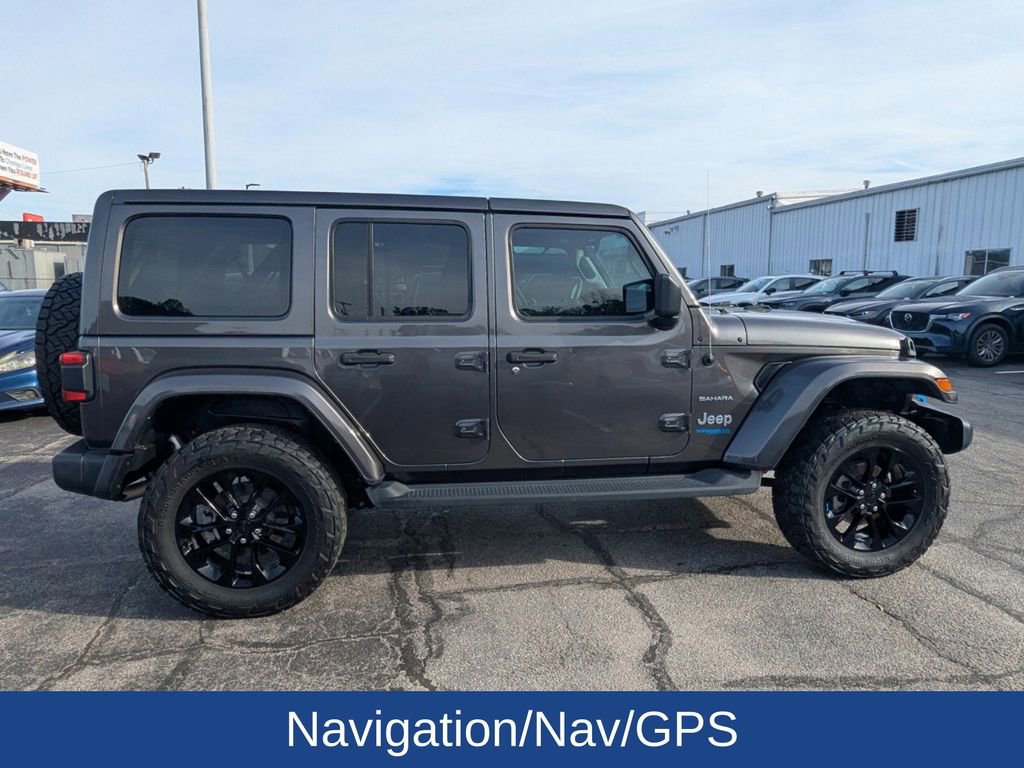 Used 2022 Jeep Wrangler Unlimited Sahara 4xe w/ Cold Weather Group image 3