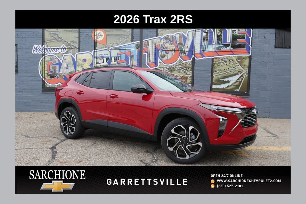 New 2026 Chevrolet Trax RS w/ Driver Confidence Package