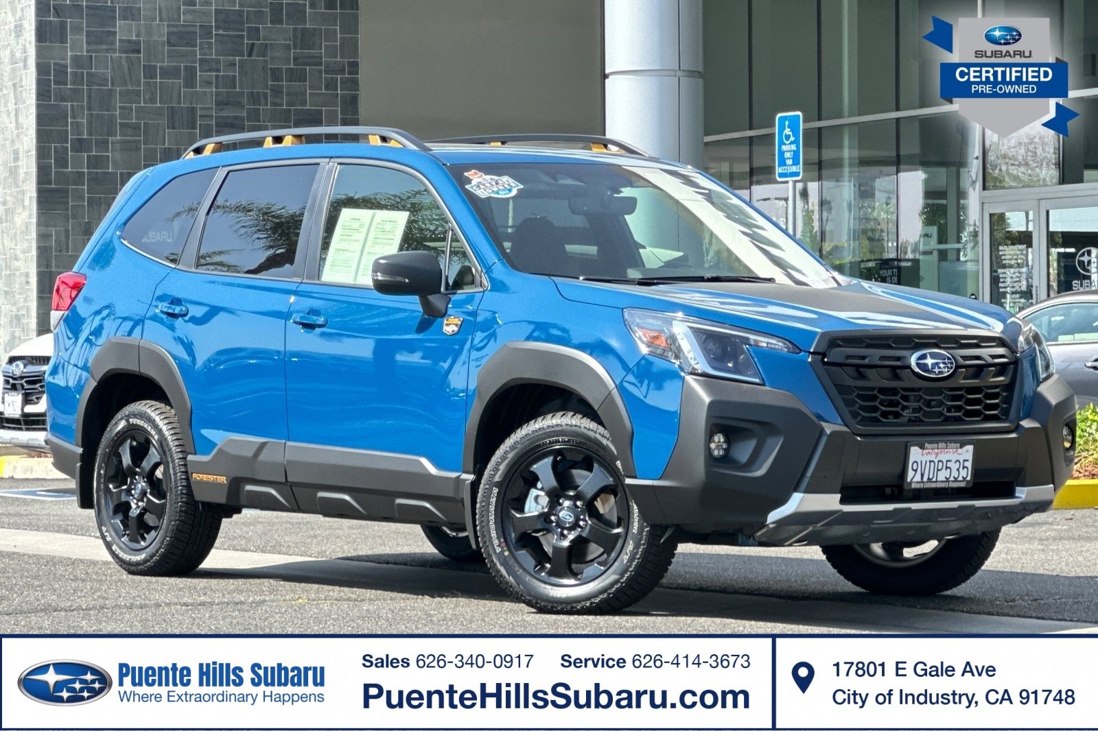 Certified 2025 Subaru Forester Wilderness
