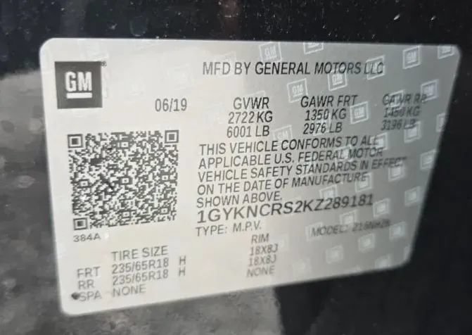 Used 2019 Cadillac XT5 Luxury FWD image 58