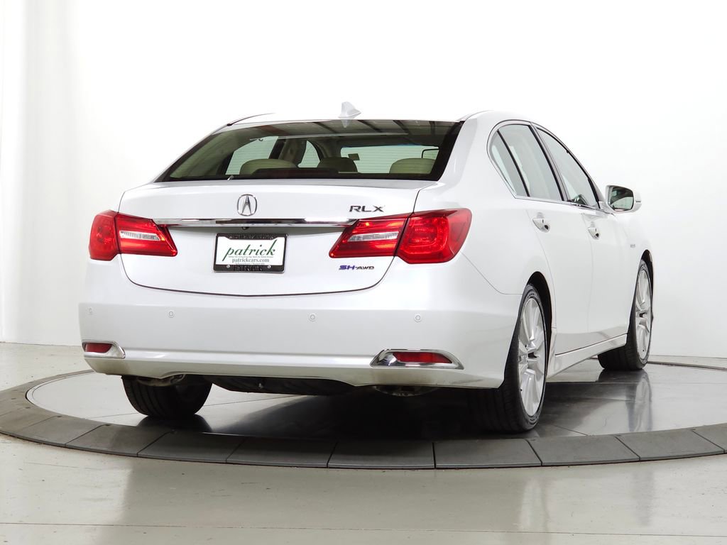 Used 2016 Acura RLX Sport Hybrid w/ Advance Pkg AWD/4WD image 9